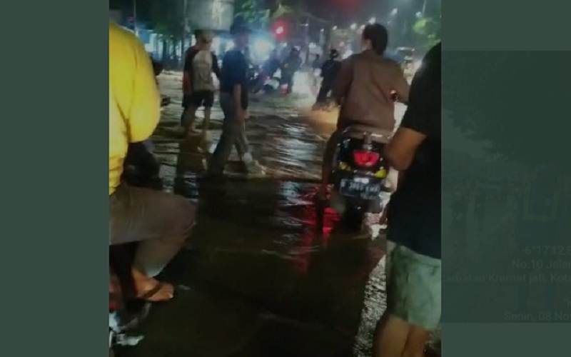 Banjir Jakarta, Sejumlah Titik Jadi Lokasi Genangan Air